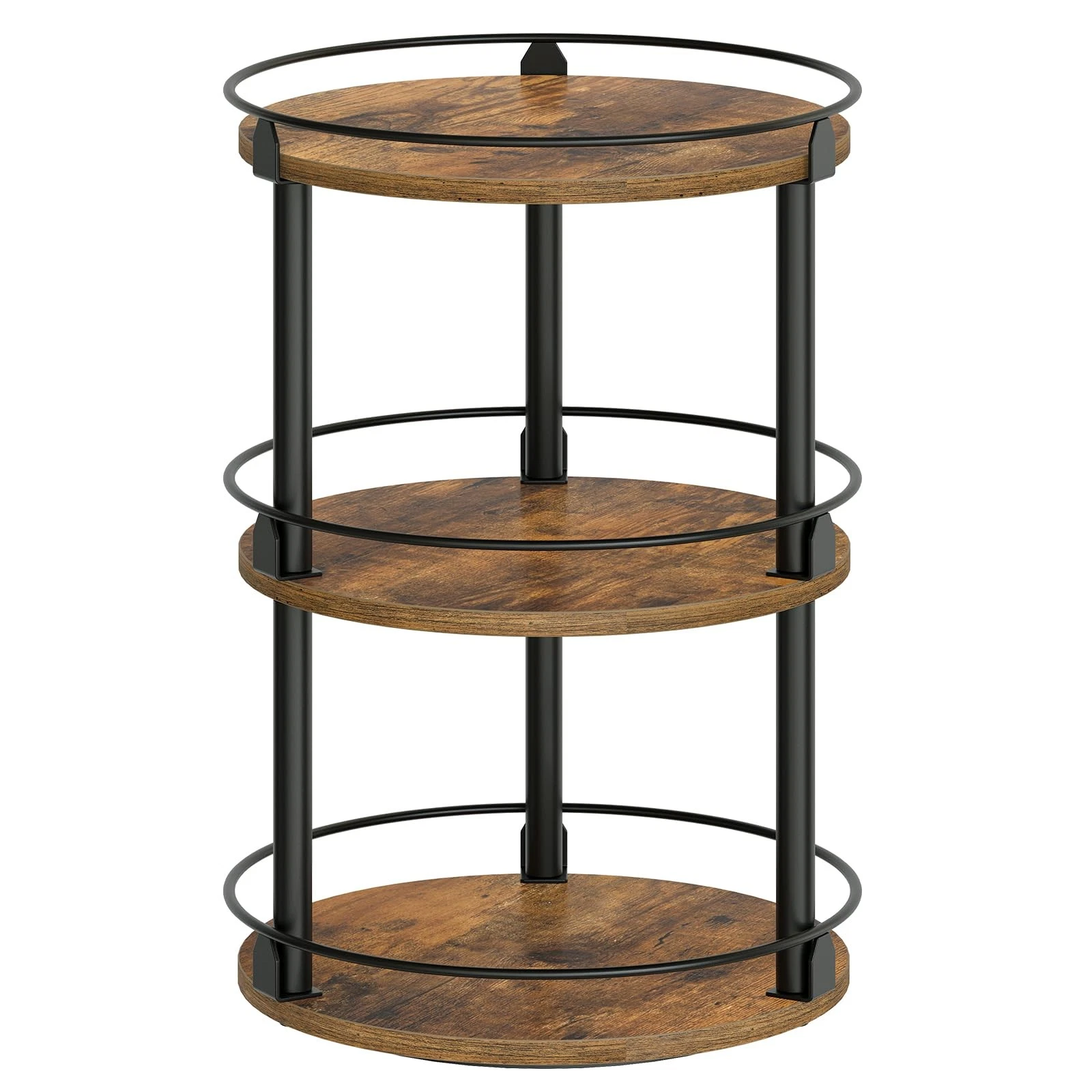 YATINEY 3-Tier Lazy Susan Organizer, Rotating Spice Rack, Spinning Organizer,...