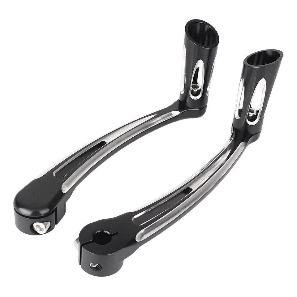 2 рычага переключения передач педали тормоза для Harley Davidson FL Softail 2000-16 - Изображение 2 из 4