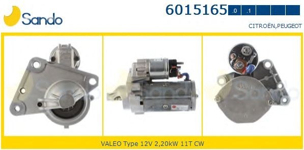 Motorino avviamento SANDO 6015165.1