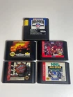Sega Genesis Games Lot NBA JAM Hockey Battletank NFL