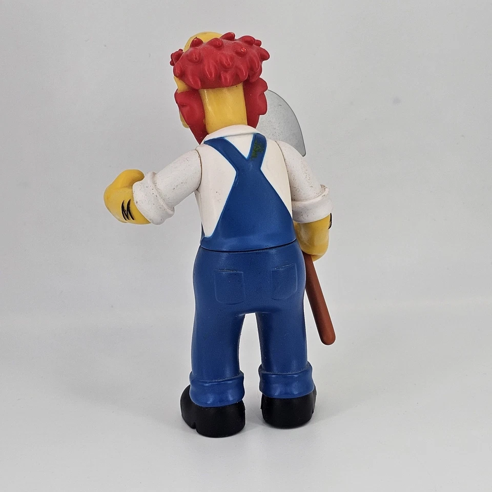 Los Simpson 2001 Serie 4 GROUNDSKEEPER WILLIE World of Springfield Playmates Foto 2 de 2