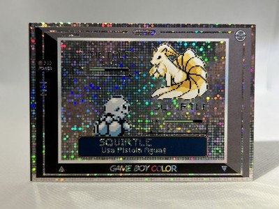 SQUIRTLE VS NINETALES GAMEBOY COLOR - POKEMON CARD ( PSA , CGC , BGS , TAG )