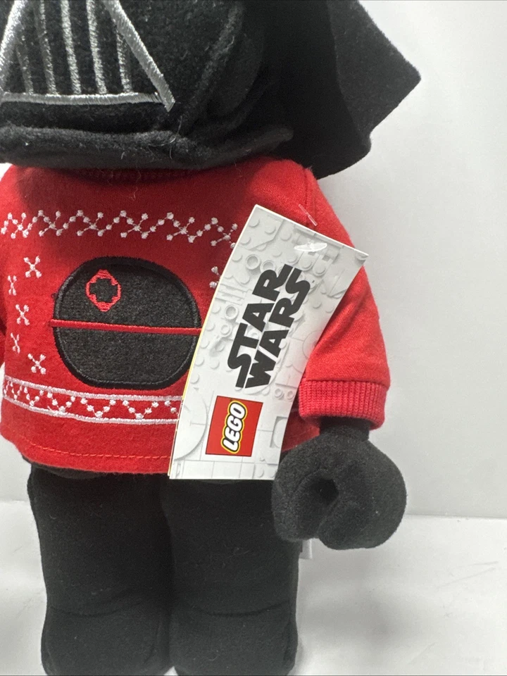 Peluche navideño Star Wars LEGO Christmas Stormtrooper Yoda Chewbacca Darth Vader Foto 2 de 4