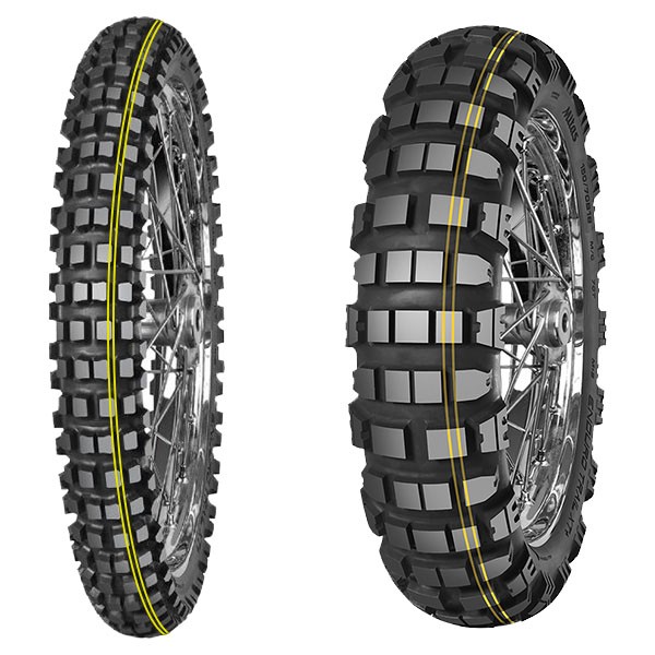 SET DE PNEUS MITAS ENDURO TRAIL XT+ DAKAR M+S 90/90-21 + 150/70-17 - Image 3