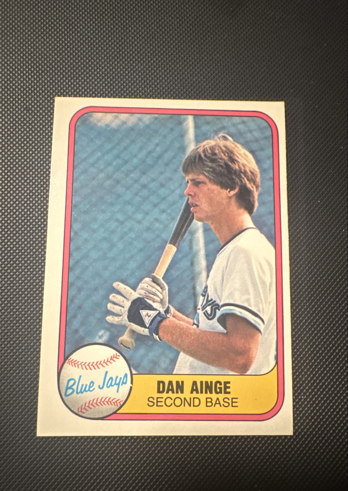 1981 Fleer - Danny Ainge #418 Dan On Card (RC)
