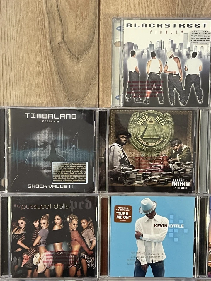 Lot Of 28 Promo Promotional Copies CD's Rap Hip Hop Pop Alt Rock Mixed Music Foto 2 de 4