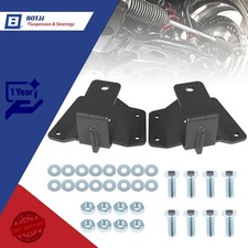2 Lowering Kit Rear Axle Drop Hanger Fit For Gmc Sierra 1500 Pickup 2wd 99-06