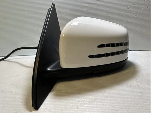 2017 - 2019 Mercedes-Benz Door Mirror Blind Spot Auto Dim White Driver OEM 0445