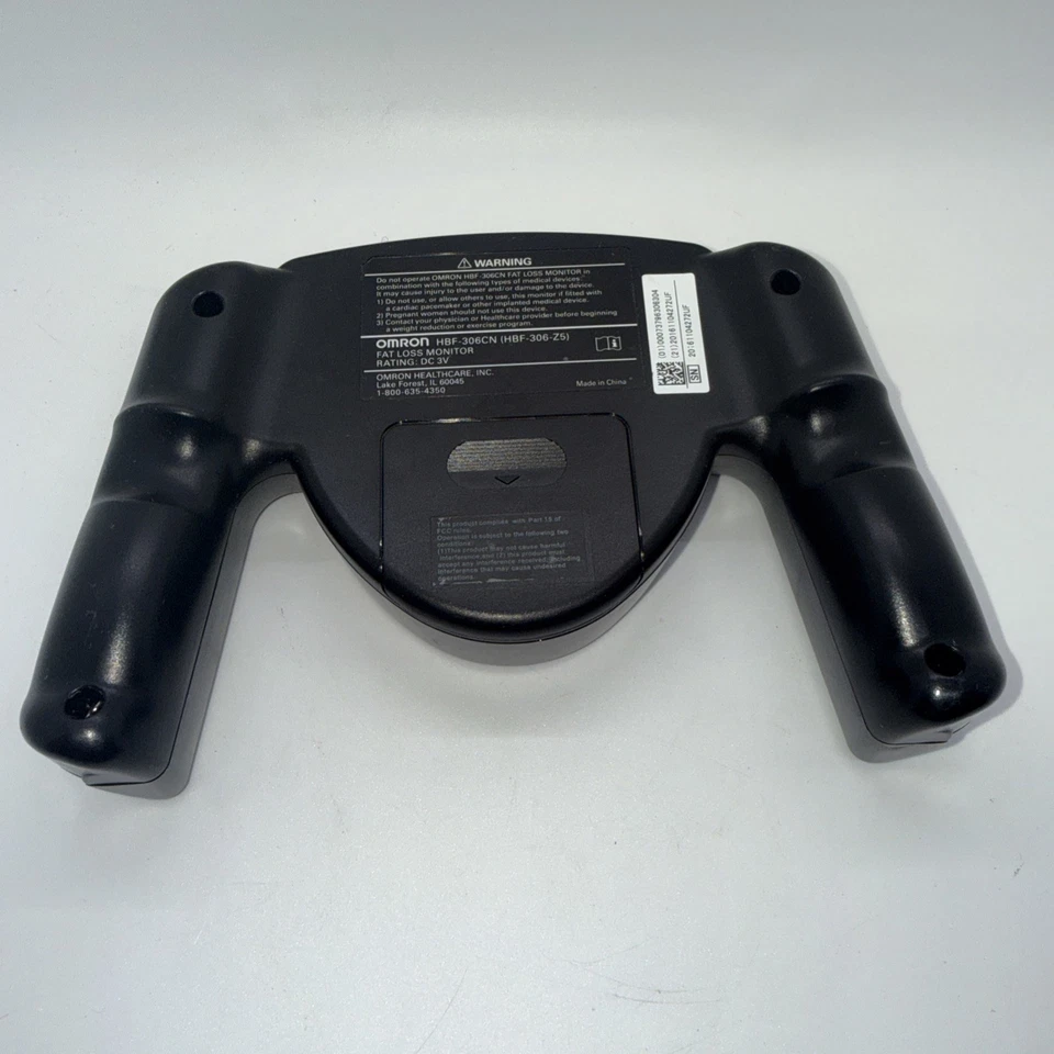 Монитор ИМТ трекер потери жира Omron HBF-306CN - черный - протестирован и работает B4 - Изображение 3 из 3