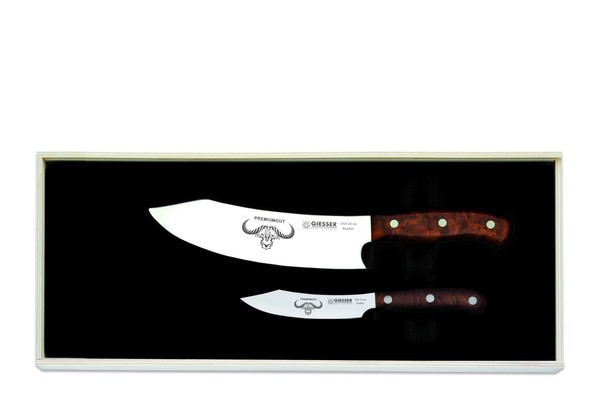 Giesser Messer Premiumcut 2Er Set 20 Cm Chefs + 10 Cm Officetree Of Life - Thuja-image