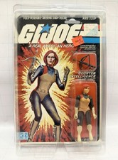 Vintage 1982 GI Joe ARAH Scarlett Straight-Arm MOC Factory Sealed 11 Back