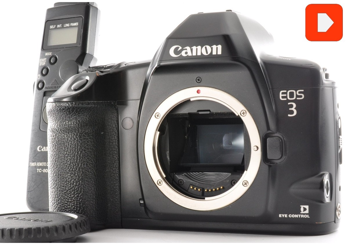 Eye control ok!/NM] Canon EOS 3 EOS-3 SLR 35mm Eye-control AF Film
