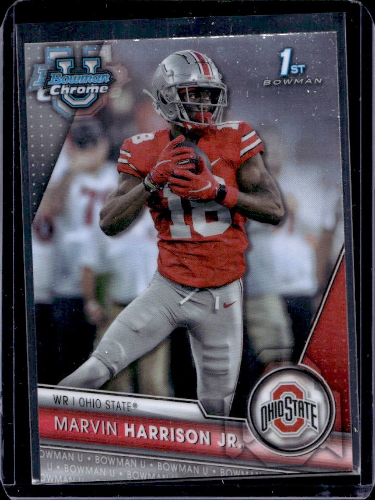 2023 Bowman Chrome U Marvin Harrison Jr. #100 Buckeyes