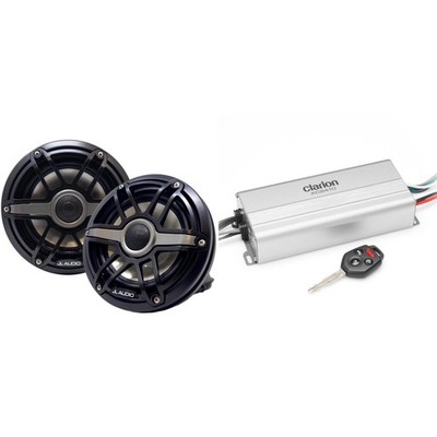 JL Audio OEM M6-VeX 6.5'' Enclosed Speaker System for Marine & Powersports, Sa...
