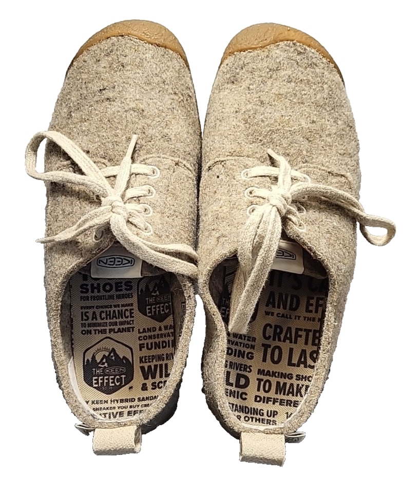 Keen donna Mosey Derby feltro tortora taglia 8 1026449