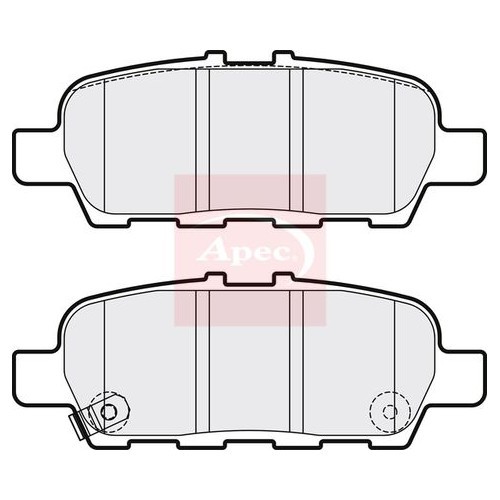 For SUZUKI GRAND VITARA II 2005 on BRAKE PADS (REAR) (R90) PAD2165