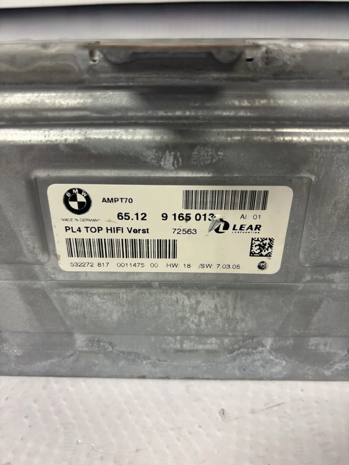 BMW F06 F10 F12 F13 2009-2017 528 535 550 E70 X5 HiFi AMPLIFICADOR TRANSPARENTE AMPLIFICADOR OEM Foto 2 de 4