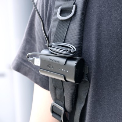 Battery Back Hanging Winder For DJI FPV Goggles V2 Flying Glasses Head Strap