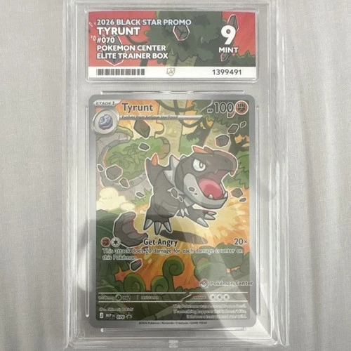 Pokémon TCG Tyrunt Black Star Promo 070 English Holo Stamped ACE 9