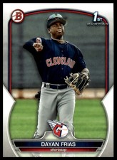 2023 Bowman #BP-26 Dayan Frias Prospects