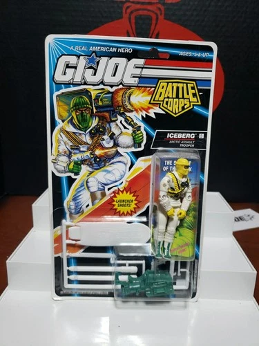 1992 Hasbro G.I Joe Arctic Assault Trooper #3 Iceberg Action Figure Sealed
