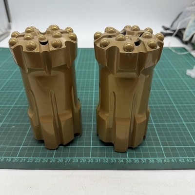 RTB-T38-76-H-DC-0 T38 76mm 2pcs Retrac Button Drill Bit 76T38HDC Drop Mining NOS