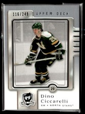 2006-07 Upper Deck The Cup Dino Ciccarelli 116/249 Minnesota North Stars #42