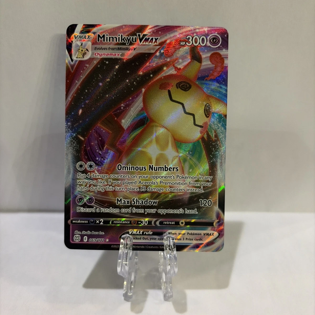 Mimikyu VMAX 069/172 Swsh09: Brilliant Stars for sale | eBay