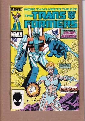 Transformers 9 (Marvel, Bob Budiansky, Mike Manley, 1985) Direct edition