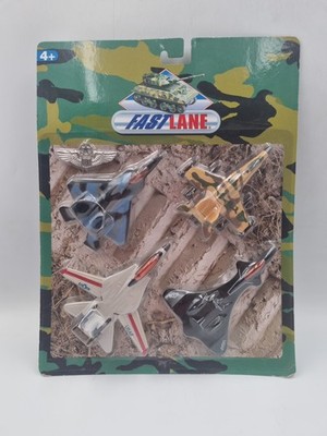 Fast Lane 38868 Die-Cast Stealth USAF Flugzeug Set 2000 Toys R Us