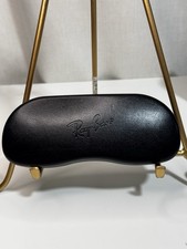 Ray-Ban Black Hard Case for Glasses  Sunglasses with Felt Lining