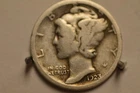 1923-S Mercury Dime (VG) 90% Silver Item # 6994