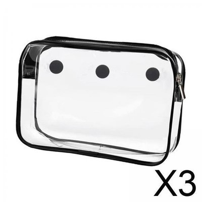 Klar Transparent Innentasche Wasserdicht Reißverschluss Beutel Make-up Aufbewahrung Organizer für