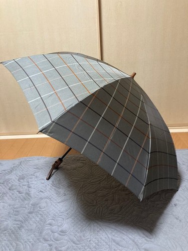Burberry Folding Umbrella Foldable Compact Rain Accessory Luxury Unisex