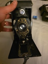 Antique Folding Bellows Camera KODAK No. 2A FOLDING CARTRIDGE PREMO