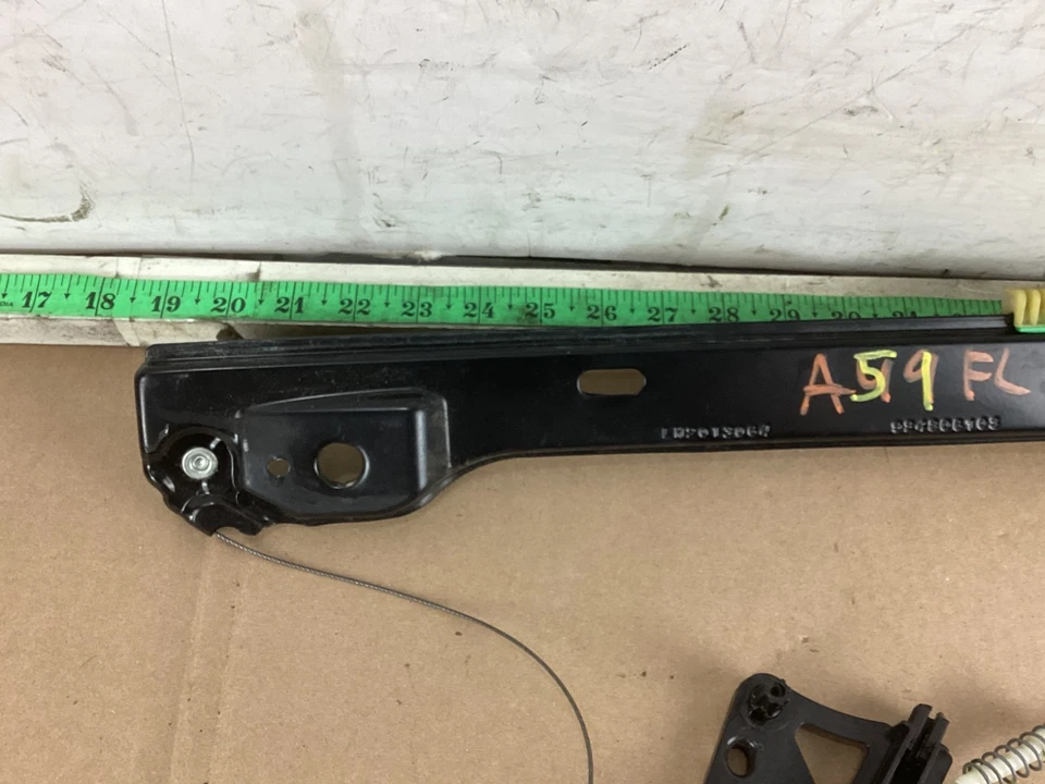 Mercedes-Benz GL450 2013-2016 regulador de ventana de puerta del lado del conductor delantero izquierdo OEM Foto 2 de 4