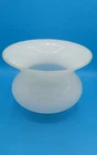 MCM Torchiere Floor Lamp Shade White Opaline Milk Glass VTG. Art Deco