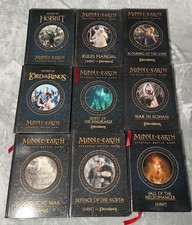 Middle Earth Strategy Battle Game Book Lot Rules Manual Armies Lord Of The Rings