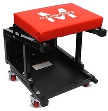 50880 Garage Creeper Seat and Stool Combo, Workshop Seat with 300 Lbs