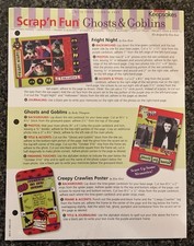 Scrap’n Fun GHOSTS & GOBLINS Scrapbooking Kit from Creating Keepsakes - NEW