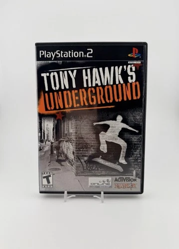 Tony Hawk's Underground PS2 PlayStation 2 Black Label Complete w/ Manual CIB
