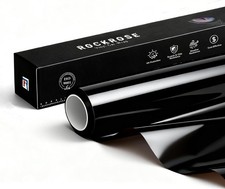 2026 Ultra Gloss Black Vinyl Wrap for Cars 12 in x 10FT - Self Adhesive
