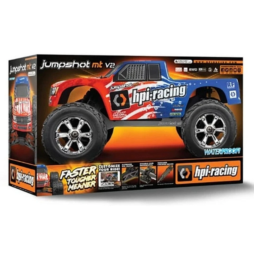 HPI 120080 Jumpshot MT V2 1:10 2WD 2,4GHz RTR Monster Truck - Bild 3 von 4