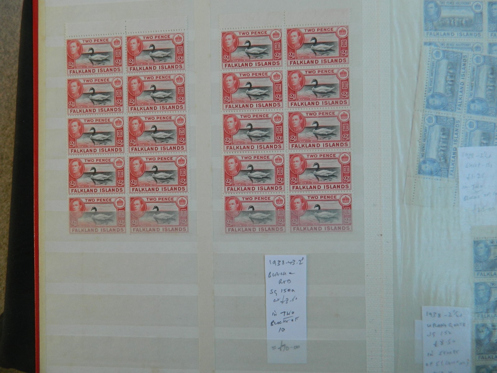 BR. COMMONWEALTH SOUTH ATLANTIC ISLANDS GEORGE V-QEII STAMPS COLLECTION