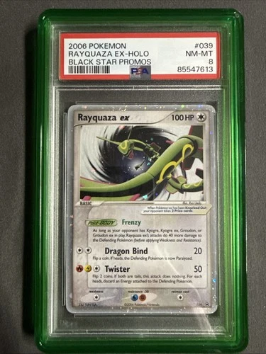 Rayquaza ex - 039 (EX Collector's Tin) 039 Nintendo Holo PSA 8