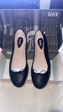 bloch leather ballet shoes Size US 9.5