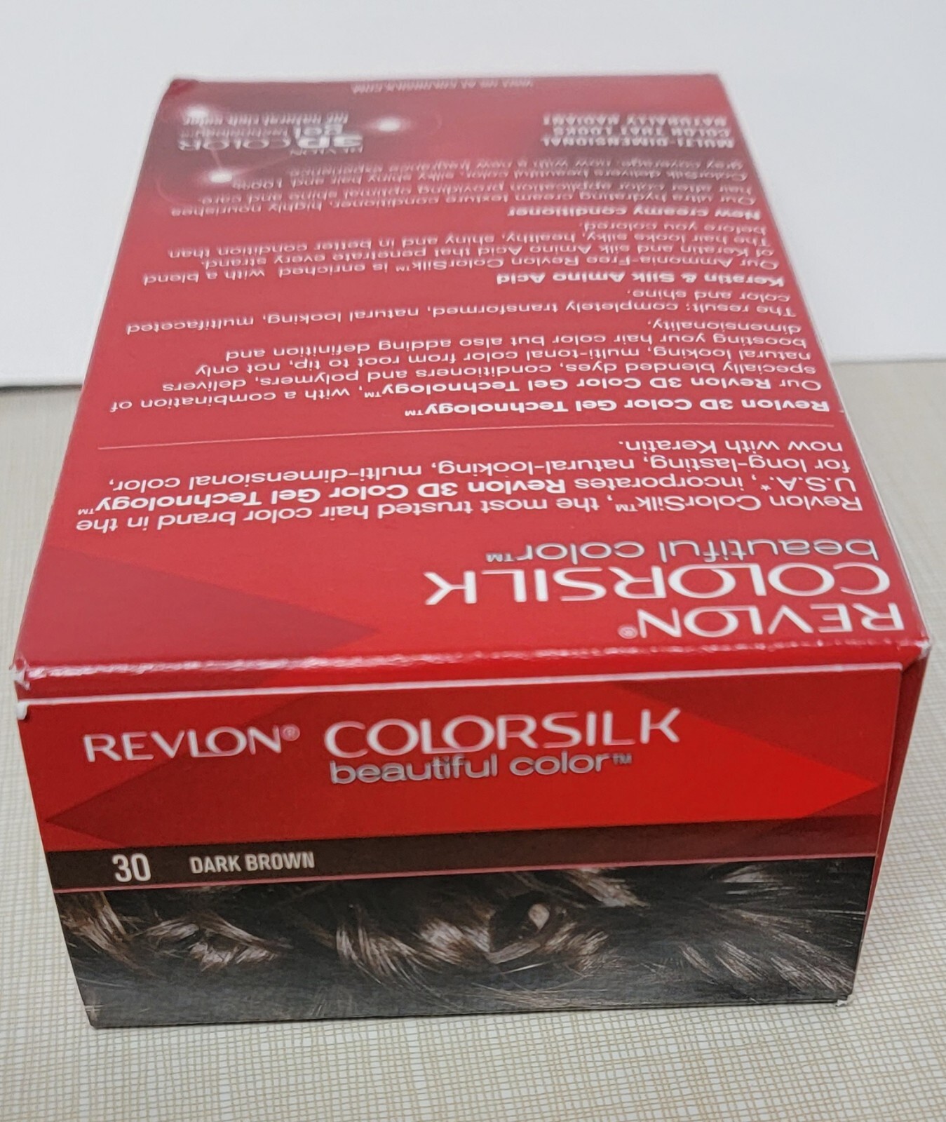 Revlon ColorSilk Permanent Color, Dark Brown 30