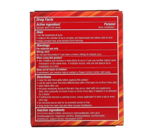 Stridex, Maximum, Alcohol Free, 90 Soft Touch Pads - Picture 2 of 3