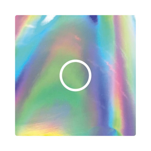 Oil Slick Chrome Silver Vinyl UK Light Switch Stickers Living Room Kitchen - Picture 4 of 15
