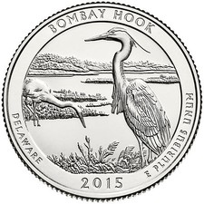 2015 S - Bombay Hook National Wildlife Refuge - Delaware - America The Beautiful